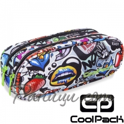 Cool Pack Clever Несесер с два ципа Graffiti A65201 Cool Pack Clever Несесер с два ципа Graffiti A65201
